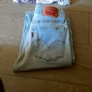 Levi light blue jeans